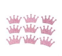 KICHOUSE Confeti de Papel Doble Cara Forma de Tiara Superdestello para Fiestas y Cumpleaños, Paquete de 100 Piezas para Decoración de Bodas y Eventos
