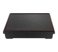 KICHOUSE Contenedor para Rollos de Sushi y Alimentos Diseño de Madera, Caja Bento Japonesa de Abs, Ligera y Resistente Compartimentos, Adecuado para Picnic y Oficina