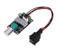 KICHOUSE Controlador Pwm Ajustable de Motor DC Interruptor Reversible para Control de y Potencia para Motores Eléctricos y Variadas Color Aleatorio