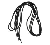 KICHOUSE Cordones Accesorios Decorativos y Fácil de Insertar Diseño Único Planos de Poliéster Negro para Zapatos Casuales para Zapatillas y Calzado Deportivo