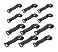 KICHOUSE Correas Ajustables de Nailon para Bicicleta de Montaña 12 Piezas 2 CM X 20 CM y 30 CM Correas de Sujeción Reutilizables para Ruedas y Equipaje Amarres Resistentes para