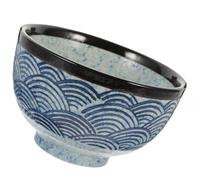 KICHOUSE Cuenco de Cerámica Blanco para Arroz y Ensalada Superficie Lisa, Fácil de Limpiar, Diseño Redondo y Apariencia Decorativa Adecuado para Cocina y Mesa