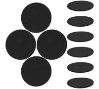 KICHOUSE de Eva 10 Almohadillas Ajustables Negro Nivelador Resistente y No Deformable para Patas de Mesa de Billar para Accesorios de Billar Hogar