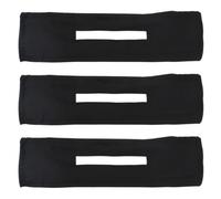 KICHOUSE Diademas Perezosas Negras 3 Piezas para Hacer Moños Moldeador de Moños Alambre de Hierro para Mujer Herramienta Práctica para Peinados y Accesorios de Cabello Elegante