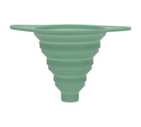 KICHOUSE Embudo de Cocina Plegable de Silicona Resistente al Calor con Boca Ancha y Diseño Desmontable para Transferencia de Líquidos en Cocinas Domésticas