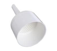 KICHOUSE Embudo de Plástico para Filtración Embudo de Boca Ancha Duradero y Reutilizable para Laboratorio Investigación Química y Farmacéutica