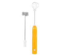 KICHOUSE Espumador de Leche Eléctrico de Mano Recargable USB Batidor de Acero Inoxidable para Café y Batidora Multifunción para Uso en Casa y Bares