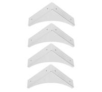 KICHOUSE Esquineras para Muebles de Cobre Vintage, Protectores de Seguridad para Bordes Diseño Simple y Elegante, Pack de 4 Unidades para Protección y Decoración