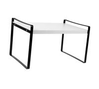 KICHOUSE Estantería Pequeña De Hierro para Libros Estantería para Espacios Pequeños Estantería para Escritorio De Oficina Organizador Decoración De Escritorio De Dormitorio Estantería