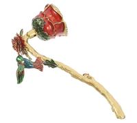 KICHOUSE Extintor de Llama de Vela Floral Mango Largo Apagavelas Reutilizable para Velas Aromáticas Herramienta para Apagar Fuego Accesorio para Decoración del Hogar