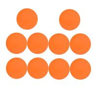 KICHOUSE filtros de Estudio fotográfico, láminas de Gel para Luces, 30 Unidades, Naranja, Pet, Autoadhesivas, 6,6 cm, para lámparas LED, Dining Rooms
