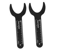 KICHOUSE Fondo Dental Metálico Negro 2 Piezas Retractores Orales, Tablero de Contraste para Fotografía Intraoral en Clínicas y Sesiones Dentales