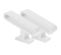 KICHOUSE Ganchos Adhesivos de Aleación de Zinc para Cordón de Cortina, Diseño Multifuncional y Fácil Instalación, 2 Piezas para Estores de Pared en Hogar U Oficina