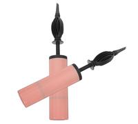KICHOUSE Inflador Manual Portátil de Bomba de Globo para Bolsas de Columna de Aire, Diseño Compacto y Liviano, Material Plástico, Pack de 2 Unidades para Uso Deportivo y Varios Estilos