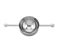 KICHOUSE Jigger de Acero Inoxidable para Bartending y Cocina, Vaso Mezclador Coctelería Manejo Sencillo y Diseño Redondo, Medidor de Alcohol sin Derrames