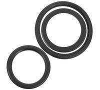 KICHOUSE Juego de Diafragmas para Estetoscopio Anillo Antideslizante, Accesorios de Reparación Aplicables para Fonendoscopio, Piezas de Repuesto para Uso Médico Profesional, Kit 3 Piezas