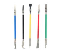 KICHOUSE Kit de Herramientas de Reparación de Teléfonos Móviles Raspador y Palanca de Acero Inoxidable Multicolor para Desmontaje de CPU, Placas Base y Pantallas, Adecuado