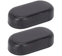 KICHOUSE Lámpara Antirrobo para Coche Luz Intermitente y Energía Solar, Luz de Seguridad LED de Plástico Negro, Pack de 2 Piezas para Interior de Automóvil