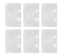 KICHOUSE Lupa de Página para Leer 6 Hojas de Aumento, Lente Ligera 3X de Plástico, Marcador Regla para Personas Mayores, Adecuado para Lectura de Textos y Documentos