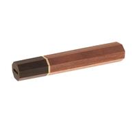 KICHOUSE Mango y Ajuste de Cuchillo de Madera Marrón Japonés Octogonal para Reemplazo Rápido Diseño Tradicional en Cocina Profesional y Bricolaje