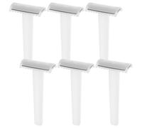 KICHOUSE Maquinilla de Afeitar para Uso Diario Pack de 10 Piezas Manual de Blanco para Depilación Corporal y Axilas en Mujeres y Hombres