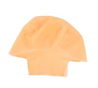 KICHOUSE Máscara de Látex para Cubrir Cabeza Calva Infantil, Gorra de Látex 1 Pieza para Cosplay y Disfraz de Halloween, Accesorio Calvo para Fiesta y Maquillaje de Fantasía