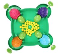 KICHOUSE Mesa Tortuga Come Frijoles Divertido para Niño Niña Juguete De Escritorio Interactivo Control Fácil con Barra Material Seguro hasta Jugadores para Fiestas y Actividades Familiares