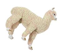 KICHOUSE Modelo De Alpaca Animal Alpaca Pequeña Decoración Modelo Cognitivo De Alpaca Estatua De Alpaca Pequeña Figuras De Alpaca Falsas Figurita De Alpaca Realista Juguete De