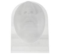 KICHOUSE Modelo Facial Flexible de Silicona para Práctica de Perforación de Nariz y Boca con Soporte, Parte del Cuerpo para Exhibición y Entrenamiento de Piercing, Kit para Cuidado