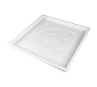 KICHOUSE Molde para Pavimento de Cemento 40X40X3.5Cm Diseño para Bricolaje en Jardines y Zonas al Aire Libre