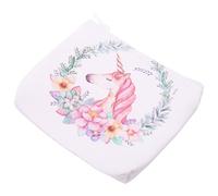 KICHOUSE Monedero Decorativo pequeño con Estampado Digital de Unicornio, Cierre Seguro y Capacidad Ideal para Playa y Salidas, Material Resistente PVC y Tejido