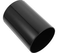 KICHOUSE Organizador de Cubiertos Cilíndrico Negro de Plástico Pp, Soporte para Palillos y Utensilios de Cocina, Diseño Moderno y Funcional para Encimera y Ahorro de Espacio