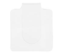 KICHOUSE Paleta de Maquillaje Acrílica Transparente Bandera Portátil de Manicura para Mezcla Profesional para Mezclar Bases y Esmaltes de Uñas Herramienta Multiusos para Maquillaje y Uñas