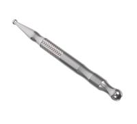 KICHOUSE Palitos de Masaje de Acupresión de Acero Inoxidable Plata para Puntos Gatillo, Herramienta para Reflexología Podal y Mejorar la Elasticidad Piel