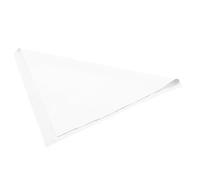 KICHOUSE Pañuelo de Algodón Blanco para Diy Tela para Tinte y Manualidades Bandana Multiusos para Pintura y Toalla