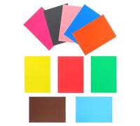 KICHOUSE Papel de Lija de Colores y Especial Grano Suave Fuerza de Fricción Fuerte 8k Color Aleatorio para Pintar al Óleo, Adecuado Manualidades Artísticas