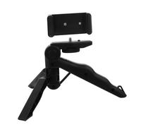 KICHOUSE para Teléfono Ajustable Soporte para Celular de Mano Diseño Compacto Estabilizador para Grabaciones Uso Oficina y Hogar para Streaming y Fotografías Color Negro