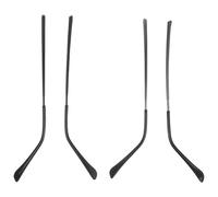 KICHOUSE Patillas de repuesto para gafas de metal, 2 pares, finas, para reparar monturas de gafas rotas.