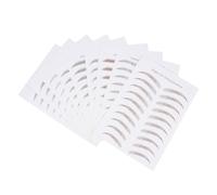KICHOUSE Pegatinas para Cejas Postizas Reutilizables Marrón, Tatuajes Temporales de Transferencia para Cejas Naturales, 9 Hojas Resistentes al Agua