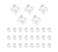 KICHOUSE Piezas de Hielo Acrílicas Falsas para Fotografía, Decoración 5 Grandes y 24 Fragmentos Pequeños, Transparente, Accesorios para Fotos y Exhibiciones, Simulación Realista