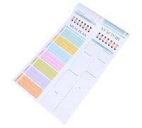 KICHOUSE Planificador Semanal de Comidas A5 con Espiral Desprendible, 52 Hojas Tamaño 21,5 X 14,7 Cm, Cuaderno Magnético para Lista de Compra y Menú, Adecuado para Organización Familiar