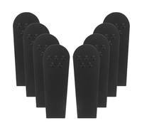 KICHOUSE Protector de Garras para Máquina de Garras 20 Piezas Funda Antideslizante Negra Manguito Plástico Resistente para Máquina Recreativa Accesorio para Juegos y Premios