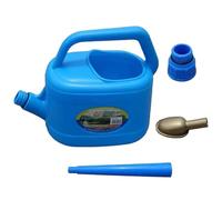 KICHOUSE Regadera de Jardín de Plástico 3.5 litros Rociador, Diseño Ergonómico y Larga Boquilla para Riego Interior y Exterior, Hervidor de Agua para Jardinería Doméstica