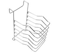 KICHOUSE Rejilla para Bistec Sous Vide de Acero Inoxidable 304, Divisor Desmontable 5 Filetes, Soporte Resistente y Fácil de Instalar para Cocina y Parrilla