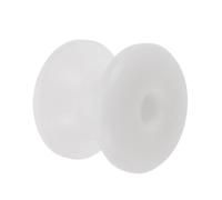 KICHOUSE Rodillo de Anclaje Marino Grande de Nailon Blanco Accesorio Resistente para Embarcaciones y Yates Rueda Delantera para Remolques de Barcos Adecuado para Navegación y Paseo en