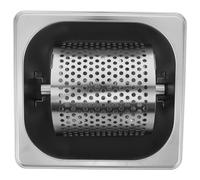 KICHOUSE Rodillo para Mantequilla de Acero Inoxidable 18 L Soporte Aplicador y Esparcidor de Mantequilla para Hamburguesas Pan y Parrilla Herramienta Versátil para Cocina y Barbacoas