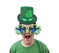 KICHOUSE Sombrero de San Patricio Verde de Nonwovens para Fiesta y Carnaval, Accesorio Único y Sencillo Que Aporta Ambiente Festivo en Celebraciones Varios estilos