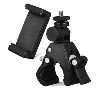 KICHOUSE Soporte De Micrófono Giratorio Clip Para Teléfono y Micrófono Ajustable Para Estudio De Grabación Compatible Tableta y Teléfono Móvil