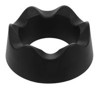 KICHOUSE Soporte de Plástico Rugby Redonda para Fútbol con Base Balón de Negro, Soporte Estable y Fácil de Limpiar para Exhibición y Colección de Balones Deportivas