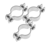 KICHOUSE Soporte de Tubo de Anillo Dividido Ajustable para Sillas de Oficina Abrazadera de Tubo Inoxidable Previene el Hundimiento del Cilindro Instalación Rápida